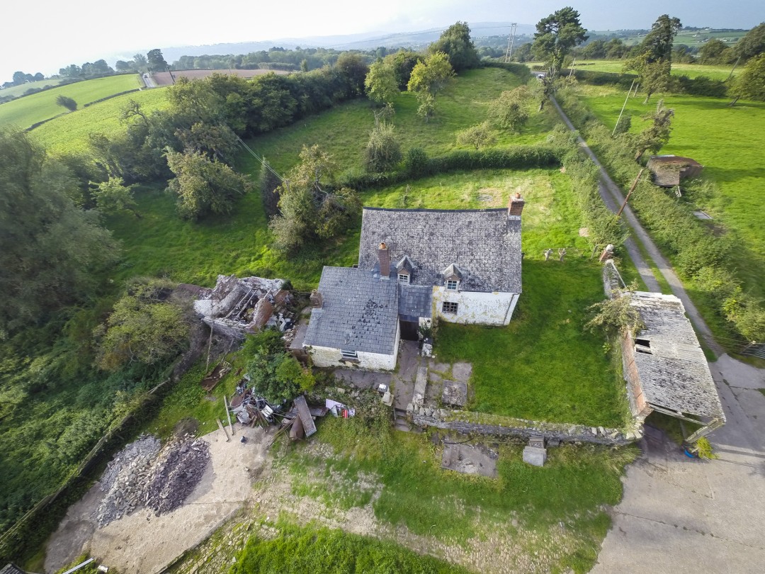 Farm Development Cwmbran Aerial Photography Wales
