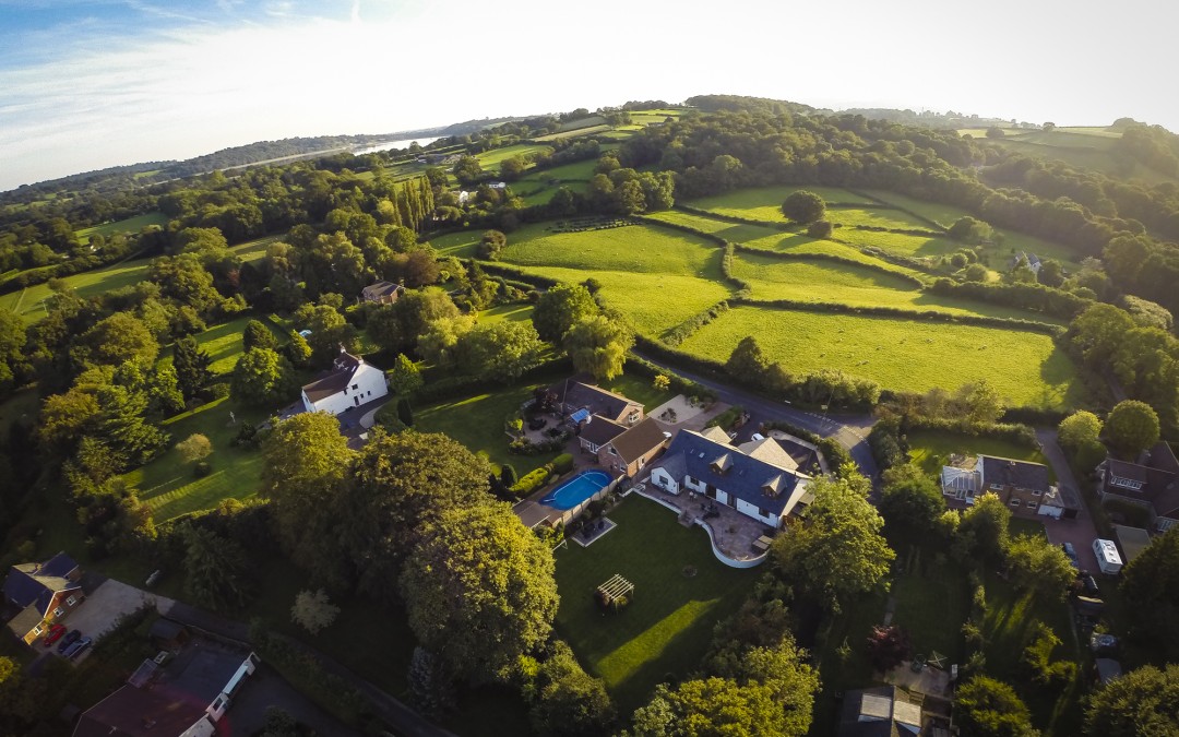 Aerial Photography – Glascoed Village, Pontypool, South Wales