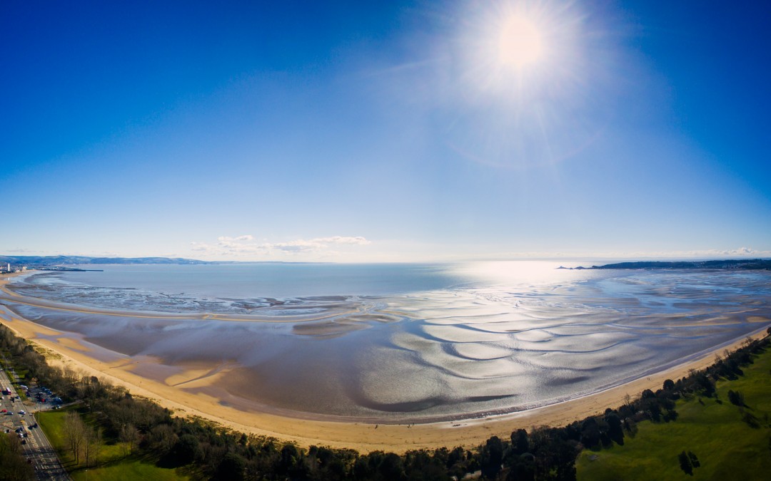 Aerial Photography Swansea – Come on Wales!