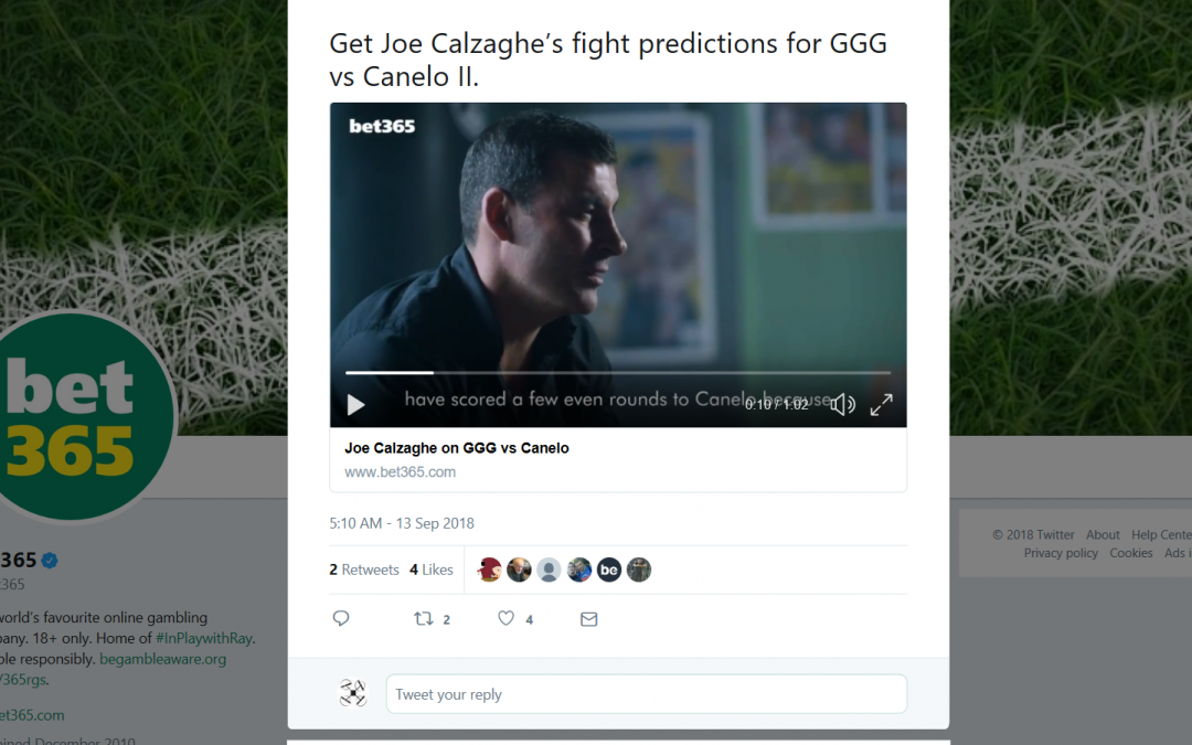 Joe Calzaghe for Bet365