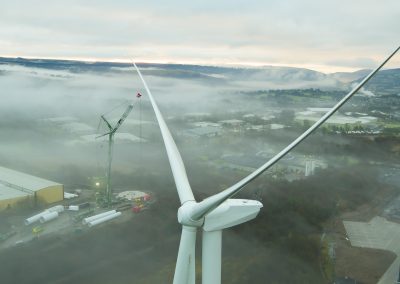 Wind Turbine Drone Filming and Photography