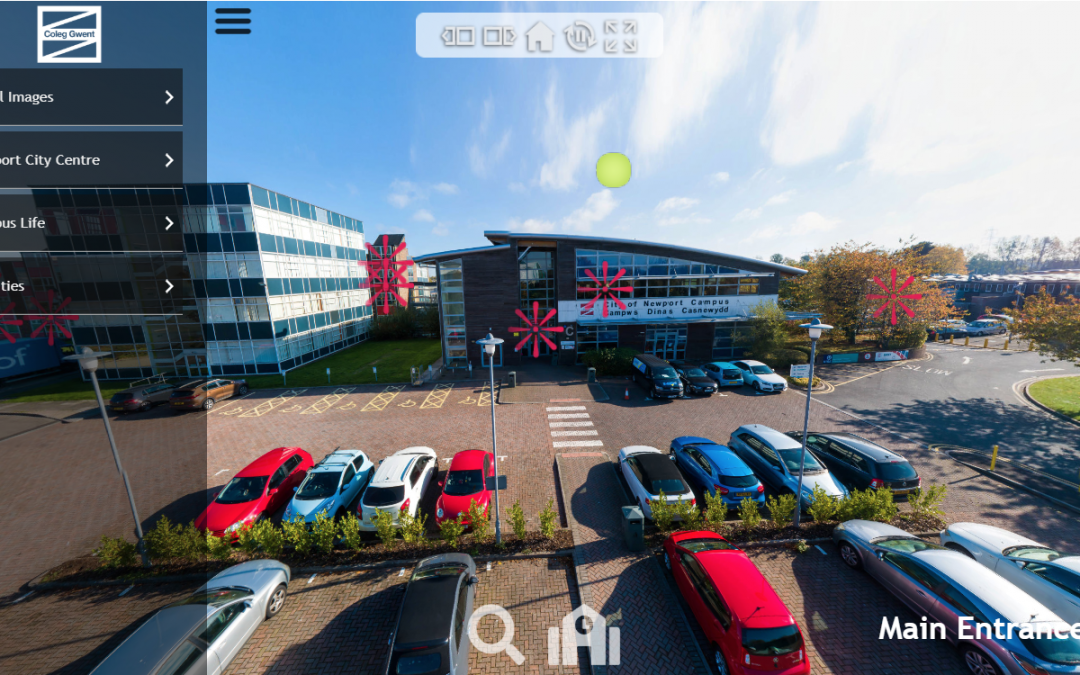 Coleg Gwent Virtual Tour – 360 Interactive Tours of our local College.